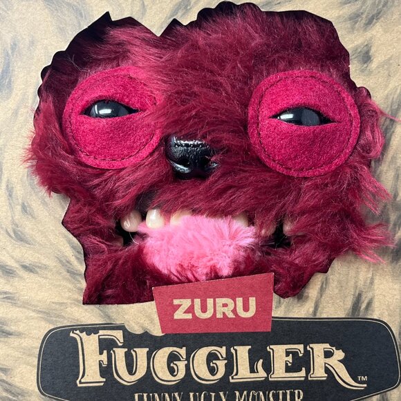 Fuggler Hairy Fuggs SIR BELCH Funny Ugly Monster 9" Plush Zuru - Picture 2 of 8
